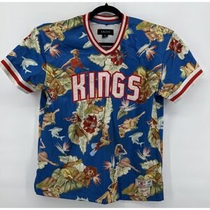Akoo‎ & Co Jersey Kings Summer League Men's Beach Girl Size Medium